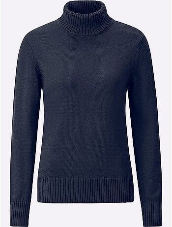 Pull à col roulé avec coton - taille standard - witt