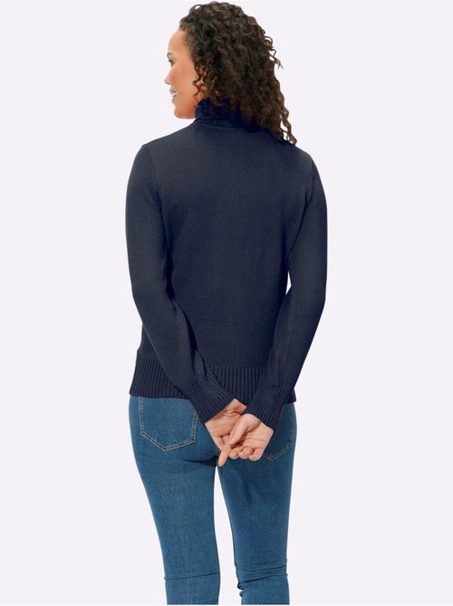 Pull à Col Roulé Avec Coton - Taille Standard - Witt - Kiabi