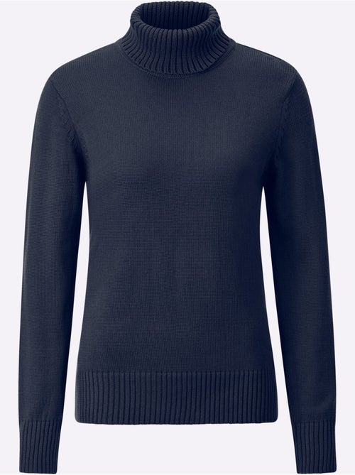 Pull à Col Roulé Avec Coton - Taille Standard - Witt - Kiabi