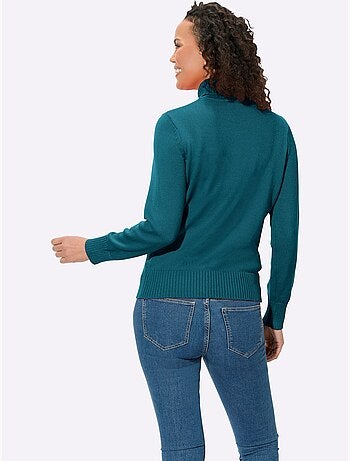 Pull à col roulé avec coton - taille standard - witt