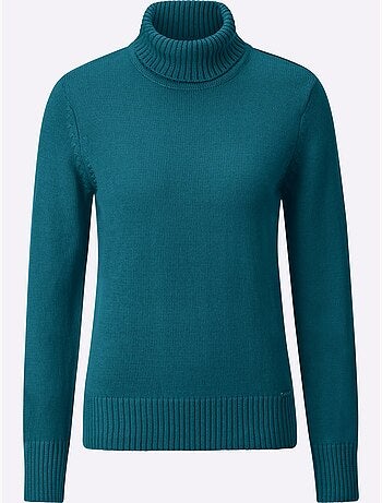Pull à col roulé avec coton - taille standard - witt
