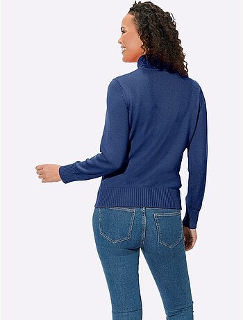Pull à col roulé avec coton - taille standard - witt