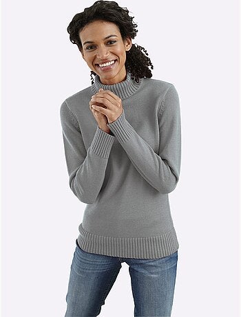 Pull à Col Roulé Avec Coton - Taille Standard - Witt