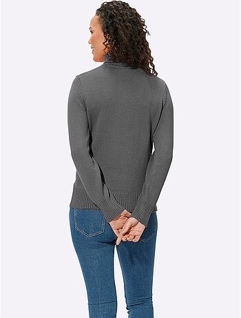 Pull à Col Roulé Avec Coton - Taille Standard - Witt