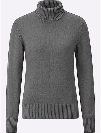 Pull à Col Roulé Avec Coton - Taille Standard - Witt