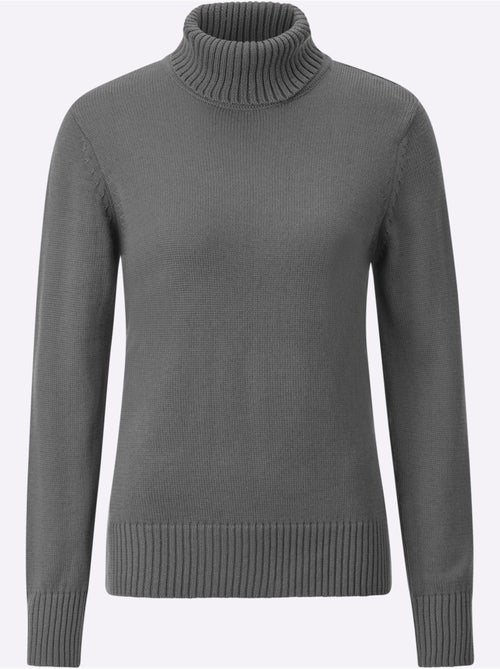 Pull à Col Roulé Avec Coton - Taille Standard - Witt - Kiabi