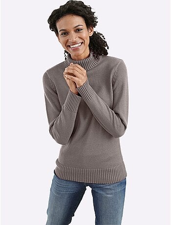 Pull à Col Roulé Avec Coton - Taille Standard - Witt