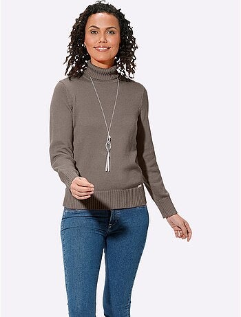 Pull à Col Roulé Avec Coton - Taille Standard - Witt