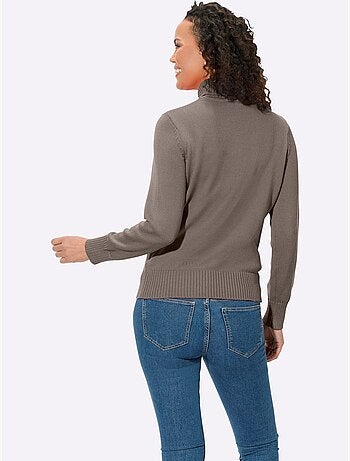 Pull à Col Roulé Avec Coton - Taille Standard - Witt