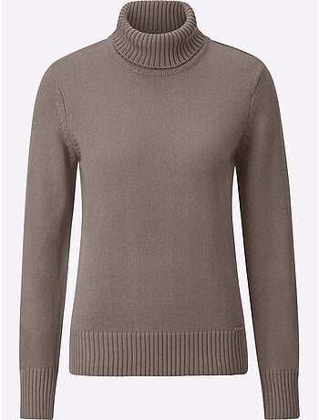 Pull à Col Roulé Avec Coton - Taille Standard - Witt