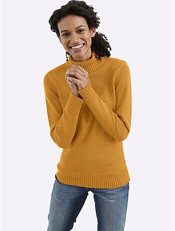 Pull à col roulé avec coton - taille standard - witt