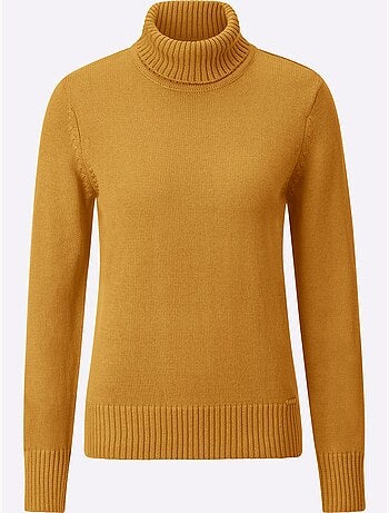 Pull à col roulé avec coton - taille standard - witt