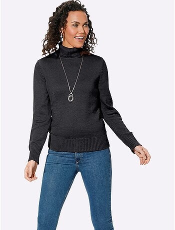 Pull à col roulé avec coton - taille standard - witt