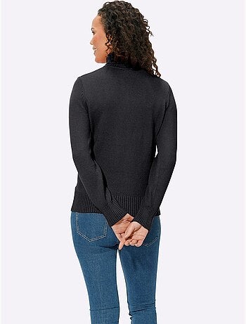 Pull à col roulé avec coton - taille standard - witt