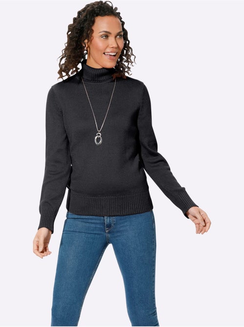 Pull à Col Roulé Avec Coton - Taille Standard - Witt - Kiabi Pull à Col Roulé Avec Coton - Taille Standard - Witt - Kiabi