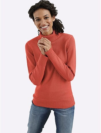 Pull à col roulé avec coton - taille standard - witt