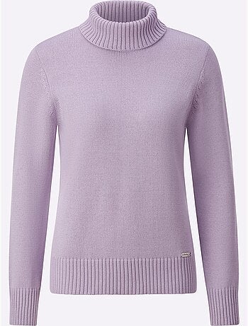 Pull à col roulé avec coton - taille standard - witt