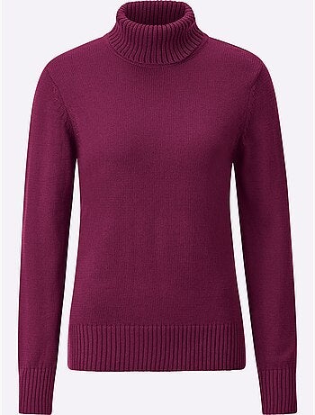 Pull à Col Roulé Avec Coton - Taille Standard - Witt