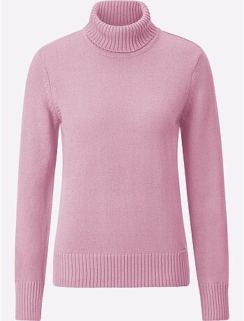 Pull à col roulé avec coton - taille standard - witt