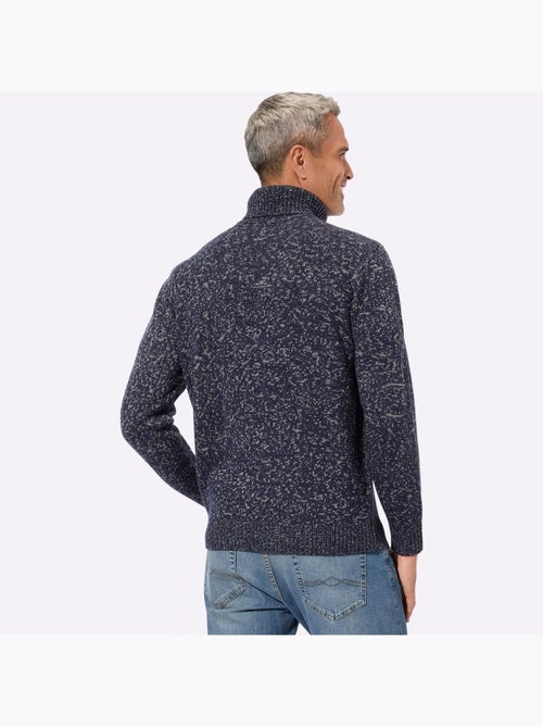 Pull à col roulé bel aspect chiné - taille standard - moda vilona - Kiabi Pull à col roulé bel aspect chiné - taille standard - moda vilona - Kiabi