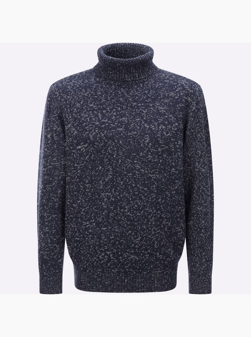 Pull à col roulé bel aspect chiné - taille standard - moda vilona - Kiabi Pull à col roulé bel aspect chiné - taille standard - moda vilona - Kiabi