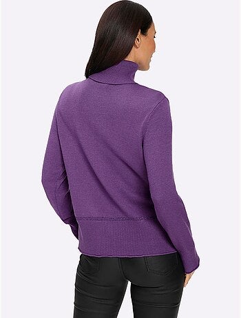 Pull à col roulé col roulé flatteur - taille standard - helline