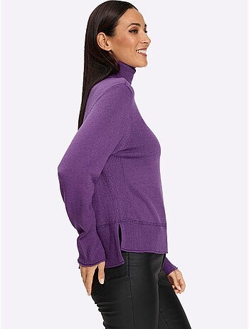 Pull à col roulé col roulé flatteur - taille standard - helline