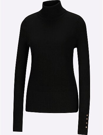 Pull à Col Roulé Col Roulé Flatteur - Taille Standard - Helline