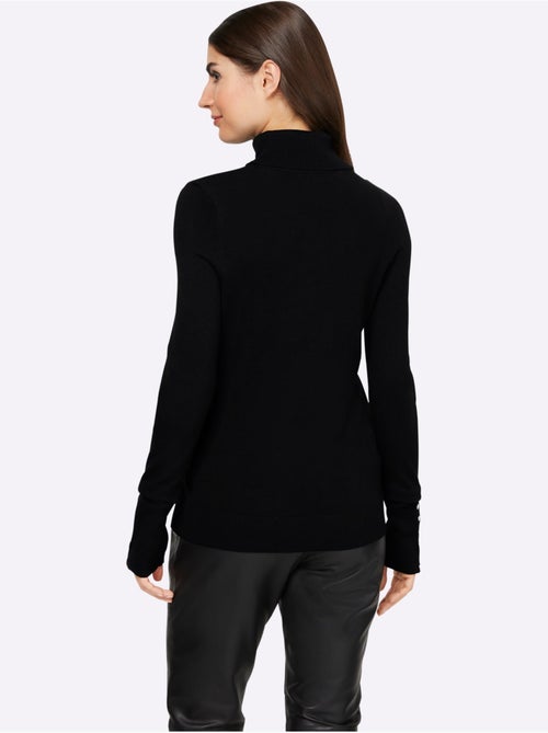 Pull à Col Roulé Col Roulé Flatteur - Taille Standard - Helline - Kiabi Pull à Col Roulé Col Roulé Flatteur - Taille Standard - Helline - Kiabi