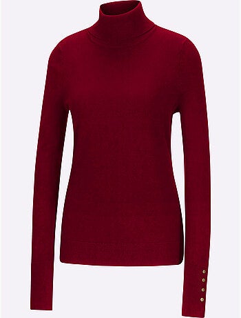 Pull à Col Roulé Col Roulé Flatteur - Taille Standard - Helline