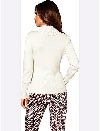 Pull à Col Roulé Contenant Du Cachemire - Taille Standard - Helline