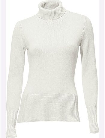 Pull à Col Roulé Contenant Du Cachemire - Taille Standard - Helline