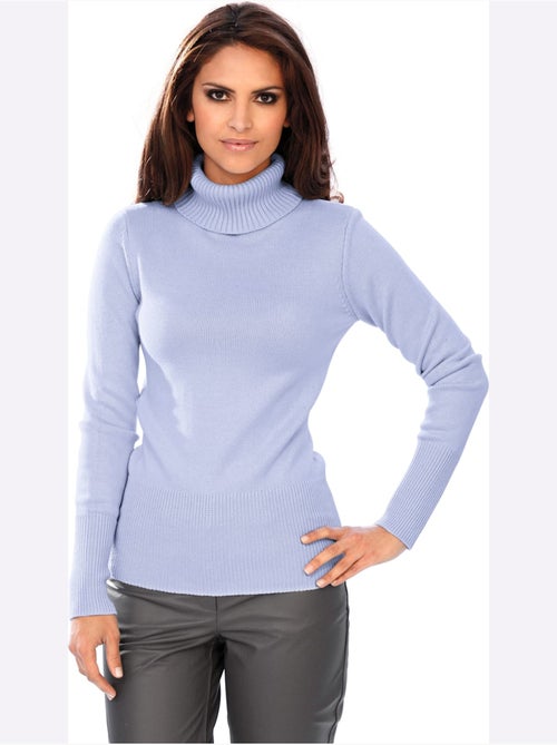 Pull à Col Roulé Contenant Du Cachemire - Taille Standard - Helline - Kiabi