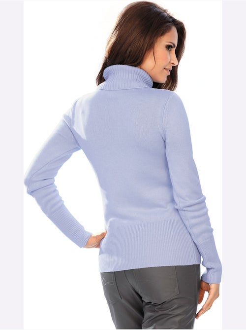 Pull à Col Roulé Contenant Du Cachemire - Taille Standard - Helline - Kiabi