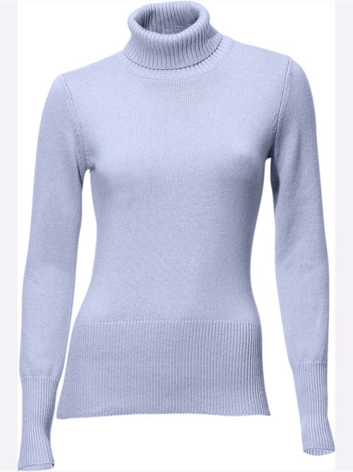 Pull à Col Roulé Contenant Du Cachemire - Taille Standard - Helline - Kiabi