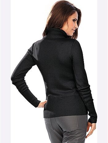 Pull à Col Roulé Contenant Du Cachemire - Taille Standard - Helline