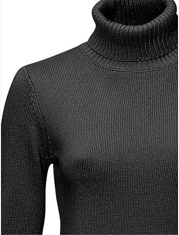 Pull à Col Roulé Contenant Du Cachemire - Taille Standard - Helline