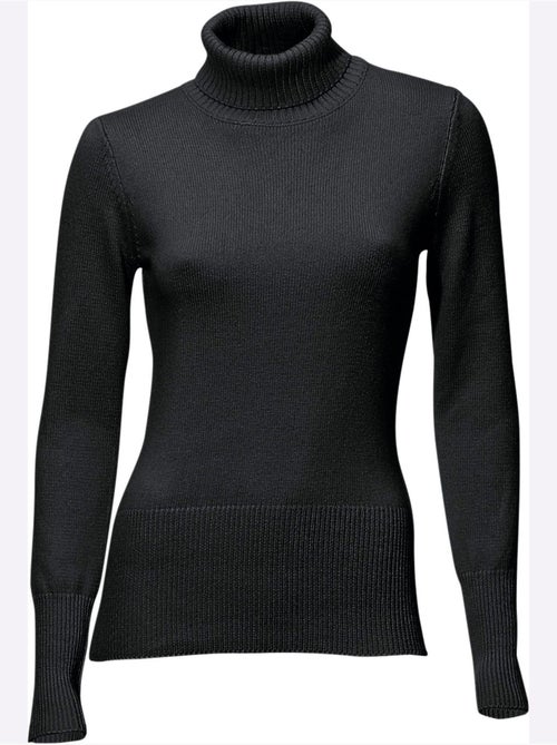 Pull à Col Roulé Contenant Du Cachemire - Taille Standard - Helline - Kiabi Pull à Col Roulé Contenant Du Cachemire - Taille Standard - Helline - Kiabi