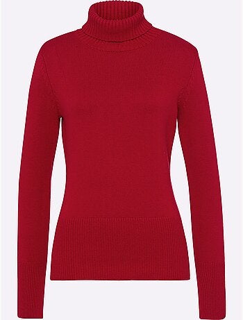 Pull à Col Roulé Contenant Du Cachemire - Taille Standard - Helline