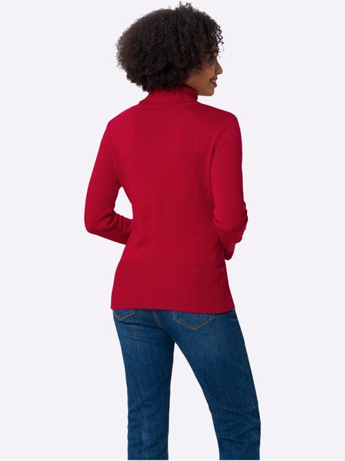 Pull à Col Roulé Contenant Du Cachemire - Taille Standard - Helline - Kiabi Pull à Col Roulé Contenant Du Cachemire - Taille Standard - Helline - Kiabi