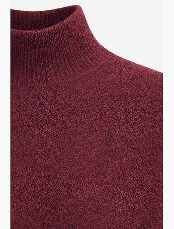 Pull à col roulé côtelé oversize mixray
