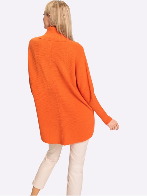 Pull à Col Roulé Coupe Ample - Taille Standard - Helline - Kiabi Pull à Col Roulé Coupe Ample - Taille Standard - Helline - Kiabi