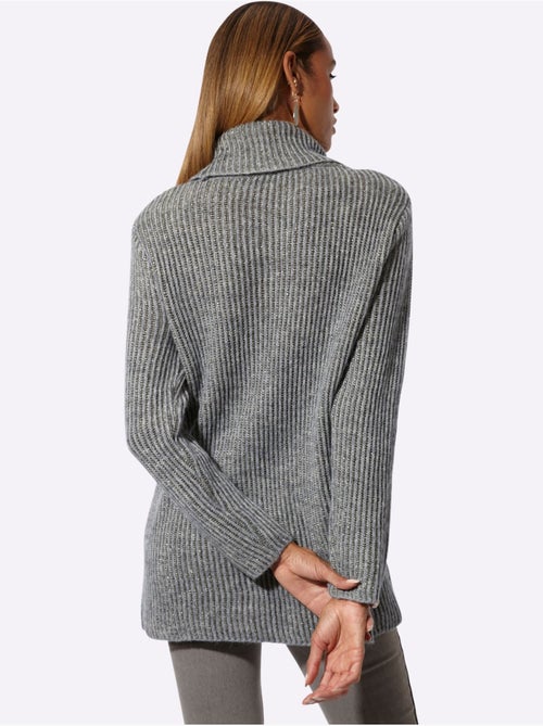 Pull à Col Roulé Coupe En A Affinante - Taille Standard - Helline - Kiabi Pull à Col Roulé Coupe En A Affinante - Taille Standard - Helline - Kiabi