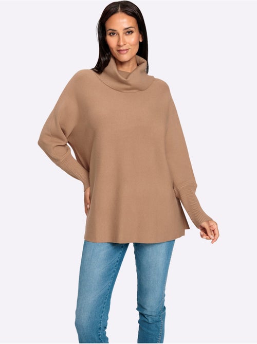 Pull à Col Roulé Grand Col Roulé - Taille Standard - Helline - Kiabi