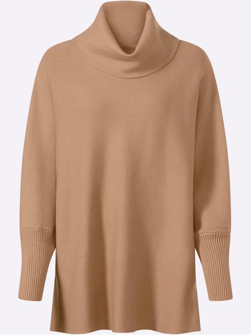 Pull à Col Roulé Grand Col Roulé - Taille Standard - Helline - Kiabi