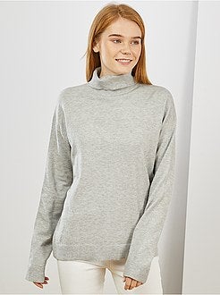 Pull à col roulé - Kiabi