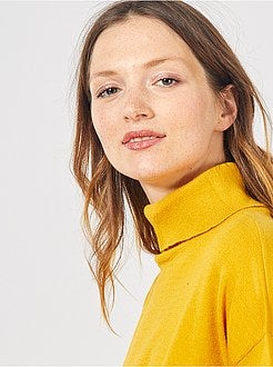 Pull à col roulé - Kiabi