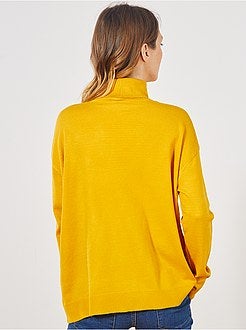 Pull à col roulé - Kiabi