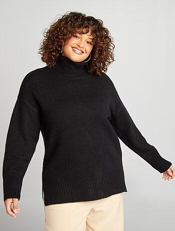 Pull Col Roulé Zeli Gris - Taille Grande 52 - Neuf Avec étiquettes, Pour Femme