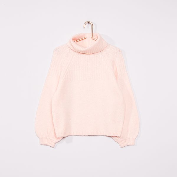 Pull col roule fille Clearance